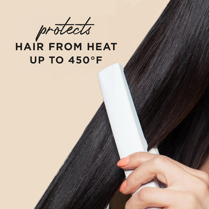 Hair Food Coconut & Argan Oil Heat Protectant Leave-In Spray - 450°F Protection, Sulfate-Free, Paraben-Free, for All Hair Types, 6.4 Fl Oz Avelisse