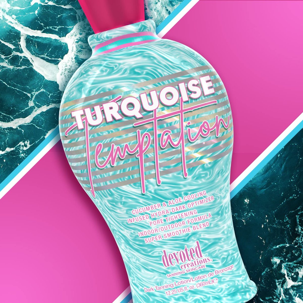 Devoted Creations Turquoise Temptation Indoor and Outdoor Tanning Lotion – 12.25 oz - görsel 7