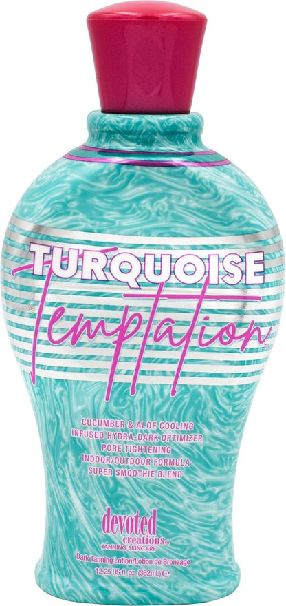 Devoted Creations Turquoise Temptation Indoor and Outdoor Tanning Lotion – 12.25 oz
