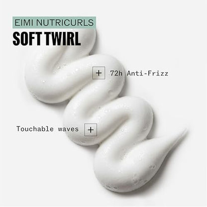 Wella Professionals EIMI Nutricurls Soft Twirl | 72H Anti-Frizz Foam | Add Volume, Light Control & Defines Waves | 6.7 Fl Oz Avelisse