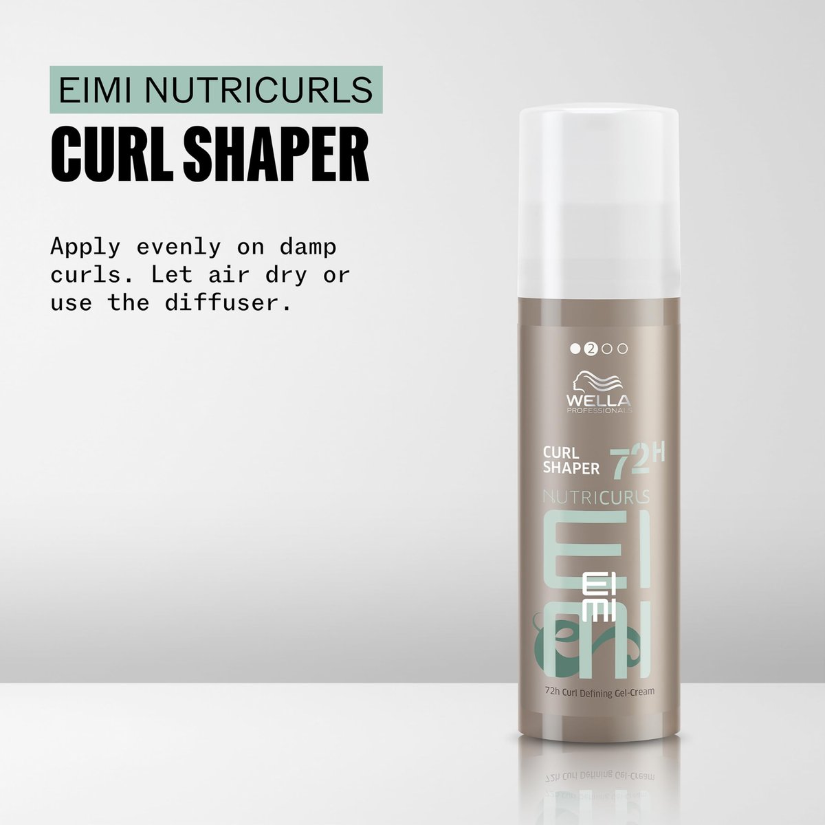 Wella Professionals EIMI Nutricurls Curl Shaper – 72H Curl Defining Gel-Cream for Enhanced Curls, Light Control & Bounce (5 Fl Oz) Avelisse