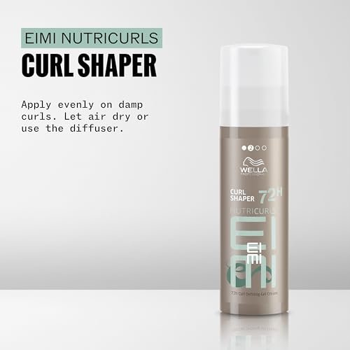 Wella Professionals EIMI Nutricurls Curl Shaper – 72H Curl Defining Gel-Cream for Enhanced Curls, Light Control & Bounce (5 Fl Oz) Avelisse