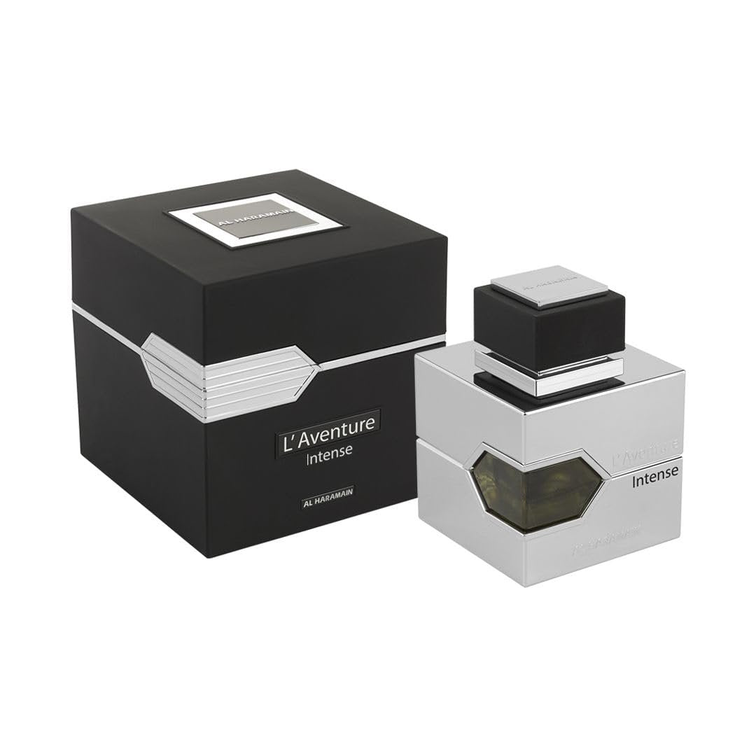 Al Haramain L'Aventure Intense for Men Eau de Parfum Spray, 3.4 oz Avelisse