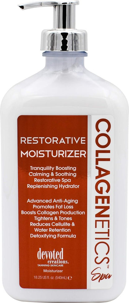 Devoted Creations Collagenetics Spa Restorative Moisturizer - 18.25 oz | Deep Hydration & Skin Repair Avelisse