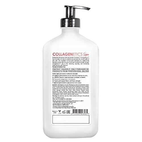 Devoted Creations Collagenetics Spa Restorative Moisturizer - 18.25 oz | Deep Hydration & Skin Repair Avelisse