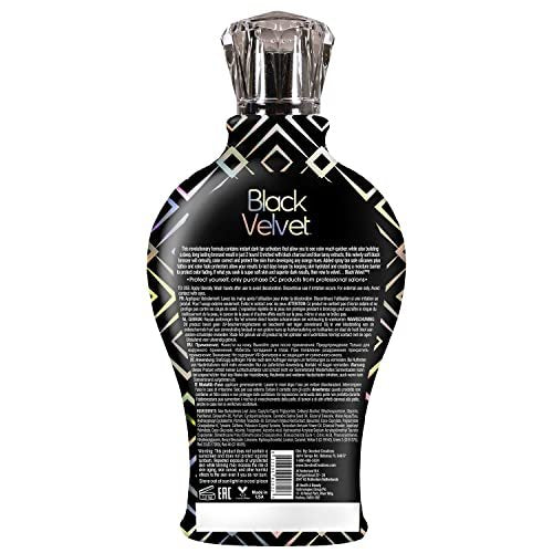 Devoted Creations Black Velvet Anti-Orange Mattifying Black Bronzer Tanning Lotion - 12.25 oz Avelisse