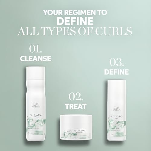 Wella Professionals Nutricurls Curlixir Balm – Defining Leave-in Cream for Curls, Intense Nourishment, Soft Hold & 24H Curl Definition, 5.07 Fl Oz Avelisse