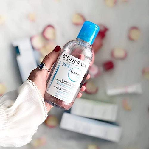 Bioderma Hydrabio DUO H2O Micellar Water - Makeup Remover & Cleanser for Dehydrated Sensitive Skin, 33.4 Fl Oz Avelisse