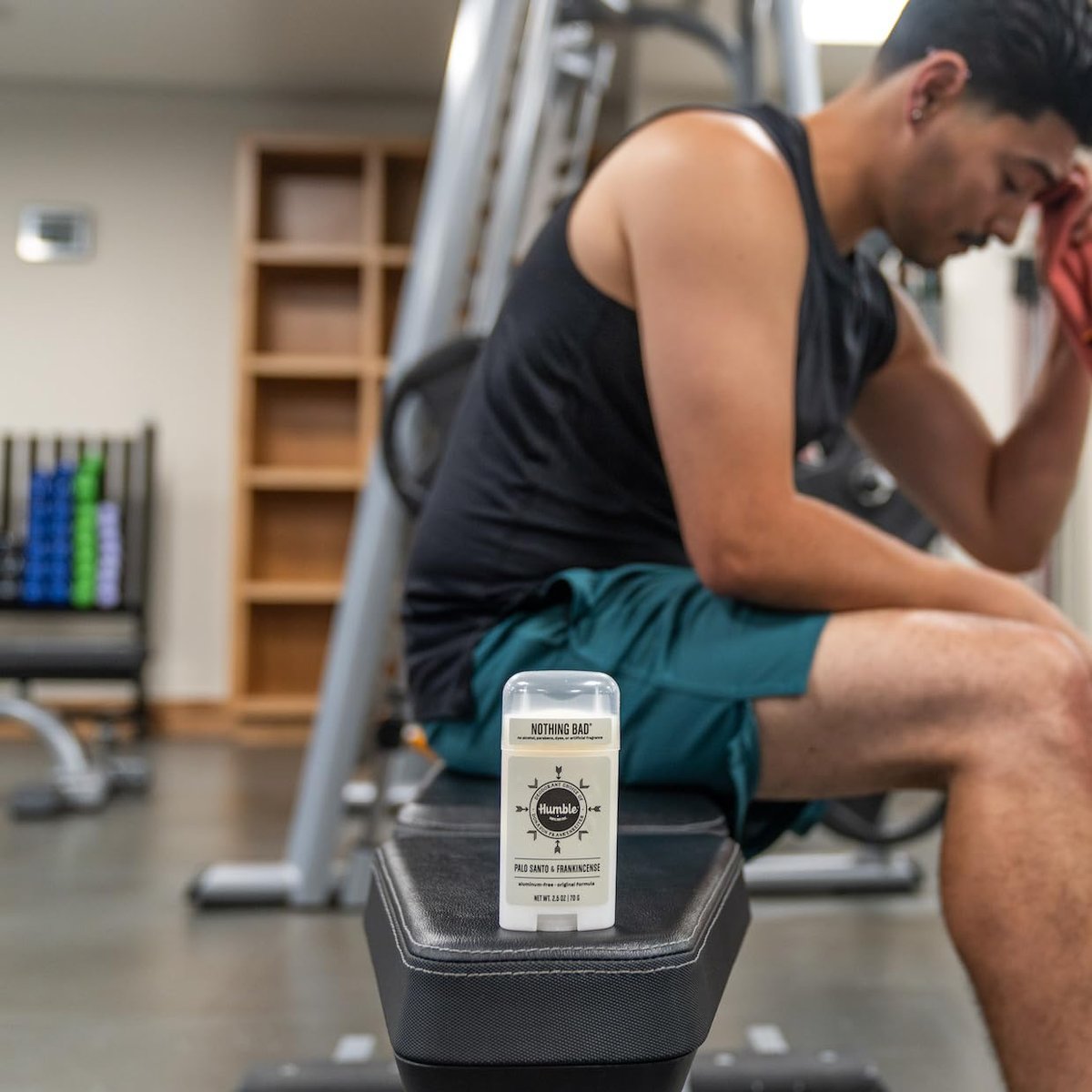 Humble Aluminum-Free Deodorant for Women & Men, Palo Santo & Frankincense - Clean & Fresh Natural Deodorant Stick with Essential Oils for Long-Lasting Odor Control - Full & Travel 2 Piece Set Avelisse