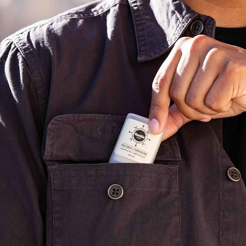 Humble Aluminum-Free Deodorant for Women & Men, Palo Santo & Frankincense - Clean & Fresh Natural Deodorant Stick with Essential Oils for Long-Lasting Odor Control - Full & Travel 2 Piece Set Avelisse