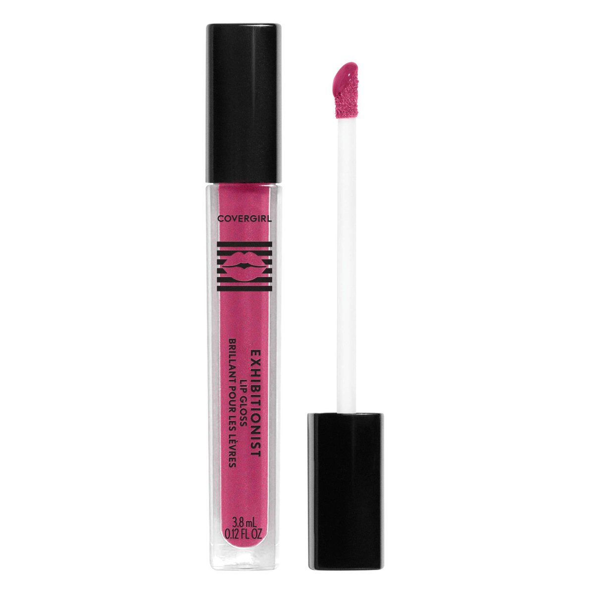 COVERGIRL Exhibitionist Lip Gloss - Gurrrlll - High-Shine, Non-Sticky Lip Color, 0.12 Fl Oz Avelisse