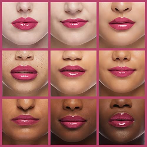 COVERGIRL Exhibitionist Lip Gloss - Gurrrlll - High-Shine, Non-Sticky Lip Color, 0.12 Fl Oz Avelisse