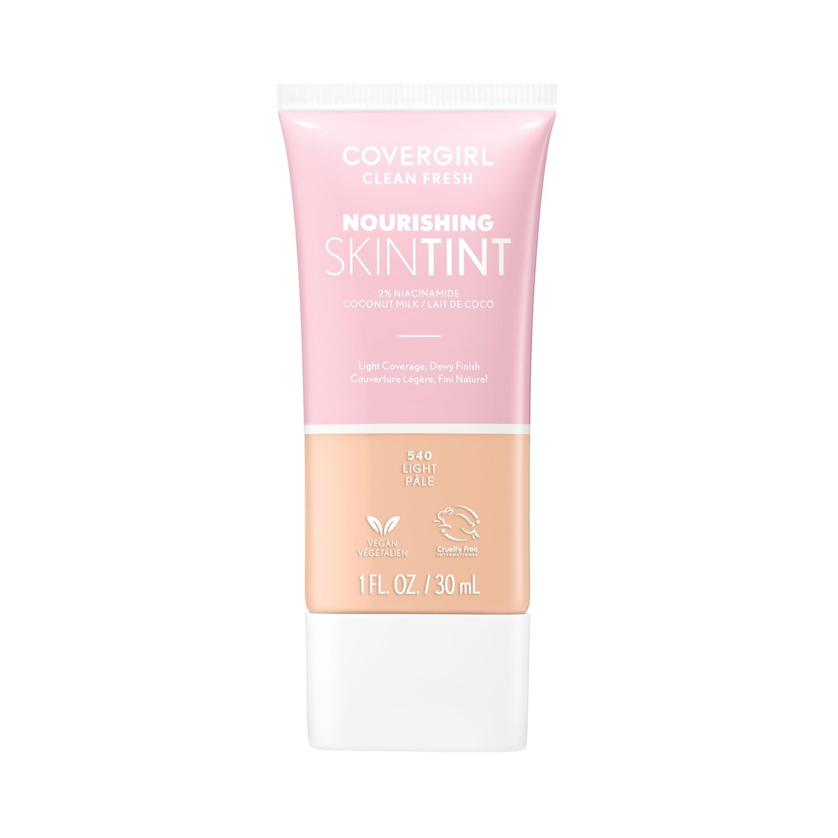 COVERGIRL Clean Fresh Skin Milk Foundation - Light 540 - 1 Fl Oz - görsel 2