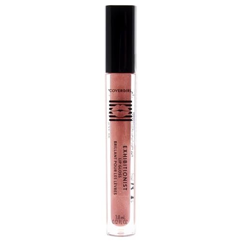 COVERGIRL Exhibitionist Lip Gloss in Tiger Eye – High-Shine, Non-Sticky Lip Color Avelisse