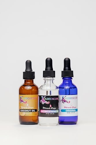 Kaleidoscope Miracle Drops - Quick Absorbing Hair Oil for Dry Scalp & Hair Growth - 2oz - görsel 14