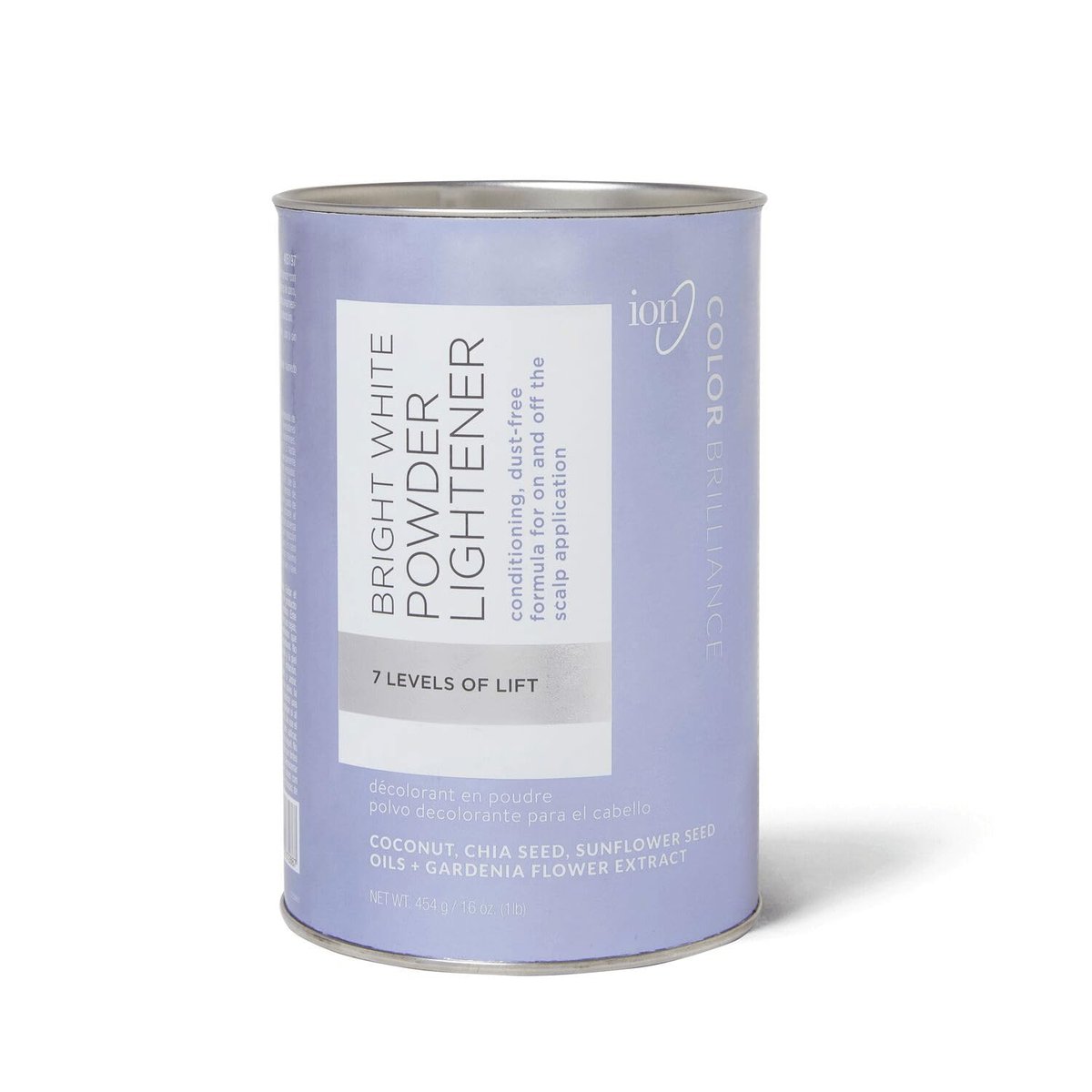 Ion Bright White Powder Lightener 1 lb - Professional Hair Bleach for Blonde & Balayage Avelisse