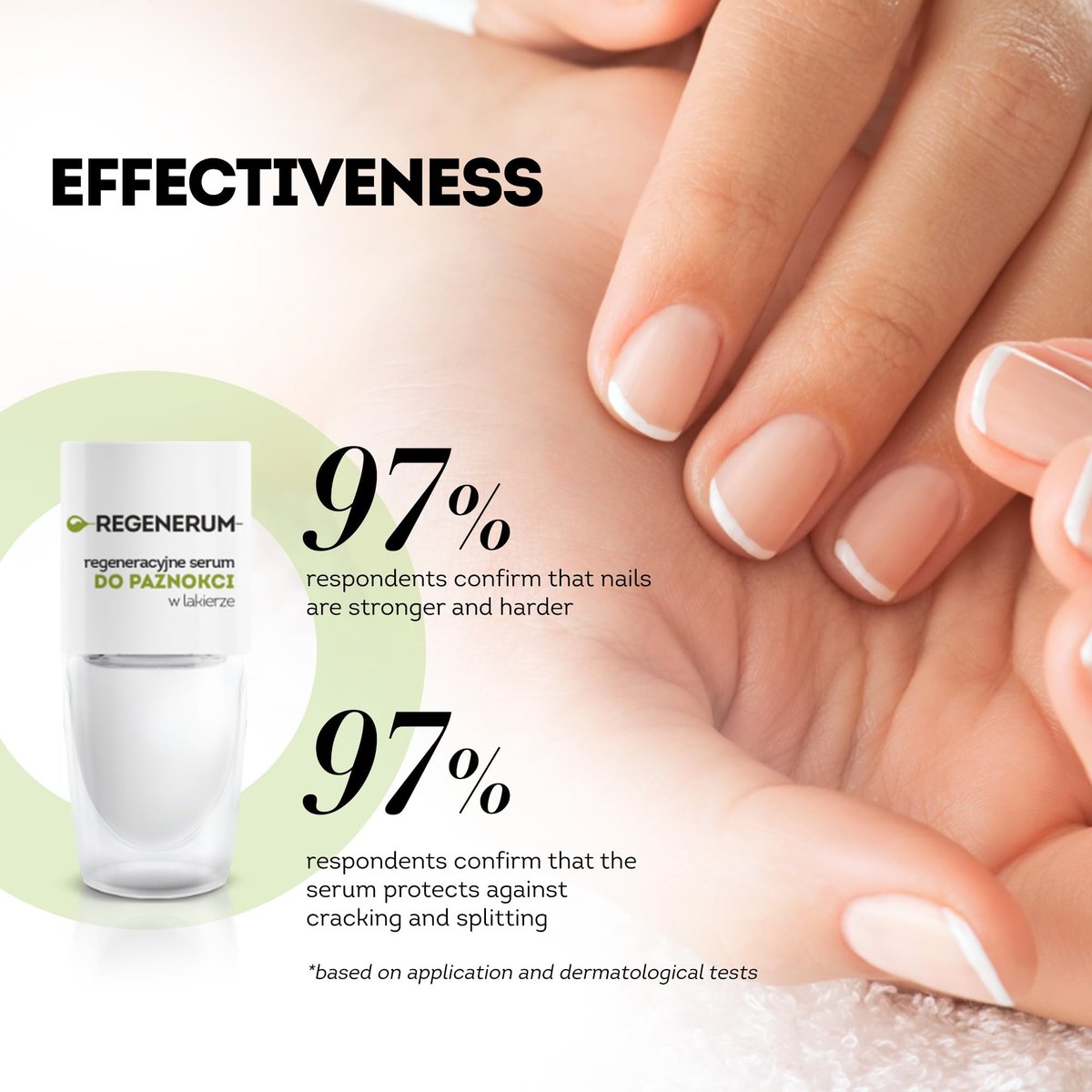 Regenerum Regenerative Nail Polish Serum – Strengthen & Protect Nail Plate with Vitamin Complex, Minerals & Algae Oil, Stimulates Growth (8 ml) - görsel 11