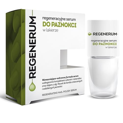 Regenerum Regenerative Nail Polish Serum – Strengthen & Protect Nail Plate with Vitamin Complex, Minerals & Algae Oil, Stimulates Growth (8 ml) - görsel 2