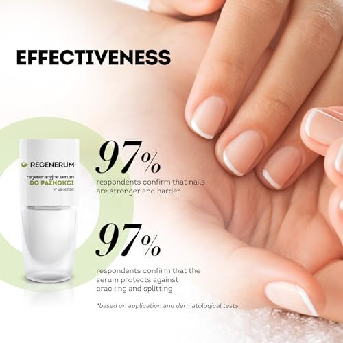 Regenerum Regenerative Nail Polish Serum – Strengthen & Protect Nail Plate with Vitamin Complex, Minerals & Algae Oil, Stimulates Growth (8 ml) - görsel 12