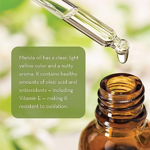 Pure Body Naturals Marula Facial Oil - Cold-Pressed, 100% Natural Face and Hair Oil for Dry, Sensitive, and Acne-Prone Skin - 1 Fl Oz - görsel 6