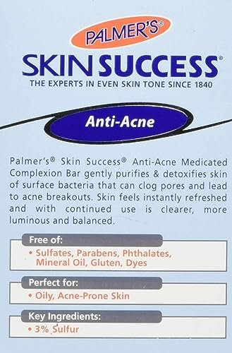 Palmer's Skin Success Eventone Medicated Complexion Bar - 3.5 oz | Fade Dark Spots & Even Skin Tone - görsel 4