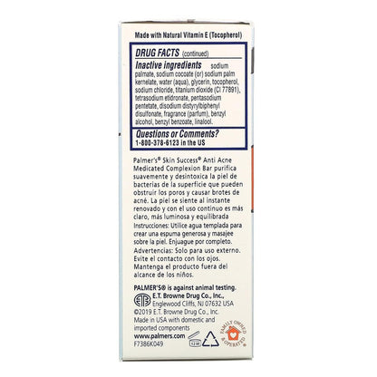 Palmer's Skin Success Eventone Medicated Complexion Bar - 3.5 oz | Fade Dark Spots & Even Skin Tone