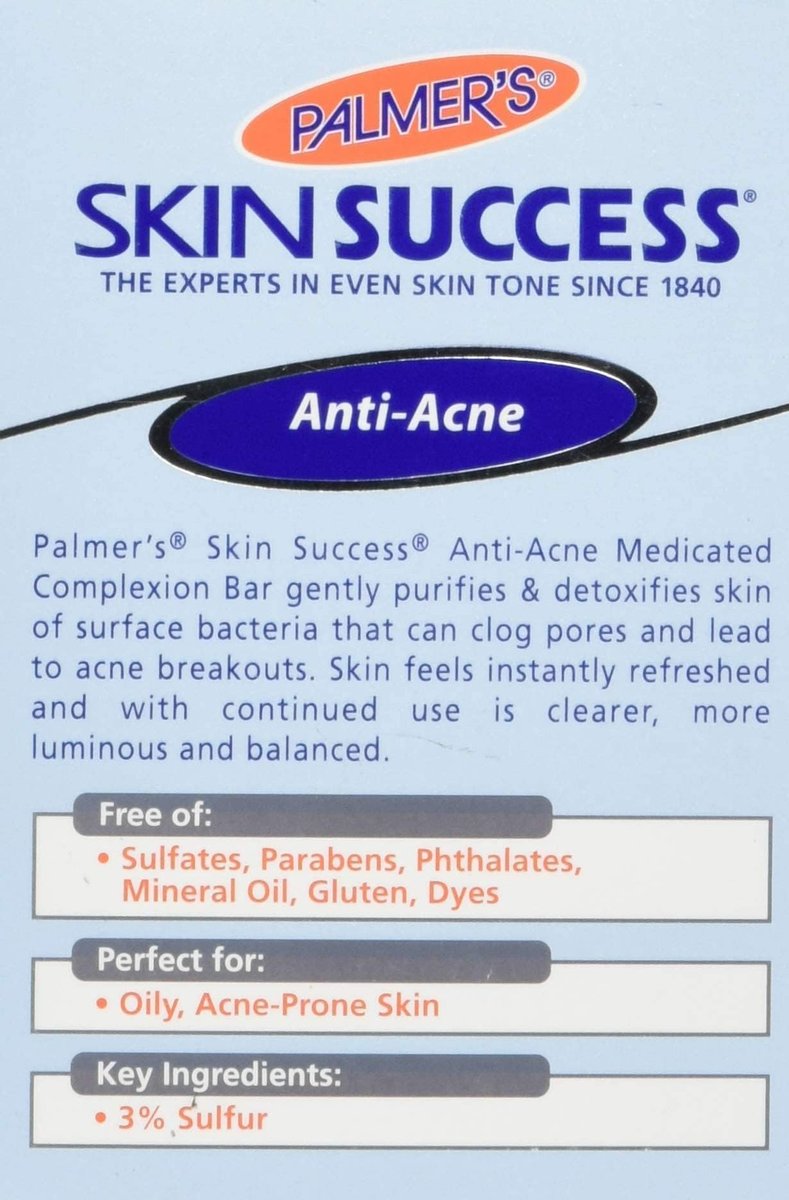 Palmer's Skin Success Eventone Medicated Complexion Bar - 3.5 oz | Fade Dark Spots & Even Skin Tone - görsel 3