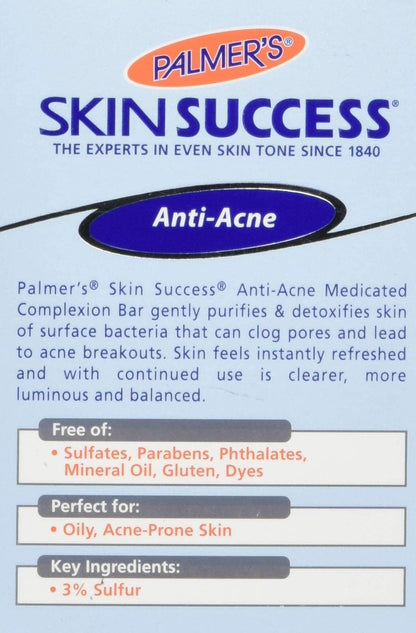 Palmer's Skin Success Eventone Medicated Complexion Bar - 3.5 oz | Fade Dark Spots & Even Skin Tone
