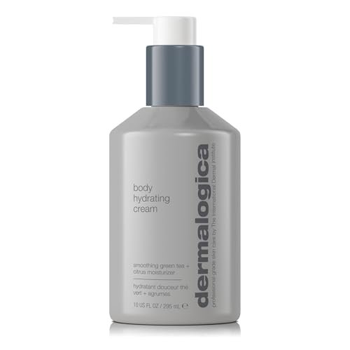 Dermalogica Body Hydrating Cream - Green Tea & Lemon Oil Body Lotion, 10 Fl Oz Avelisse