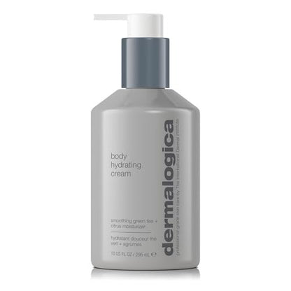 Dermalogica Body Hydrating Cream - Green Tea & Lemon Oil Body Lotion, 10 Fl Oz Avelisse