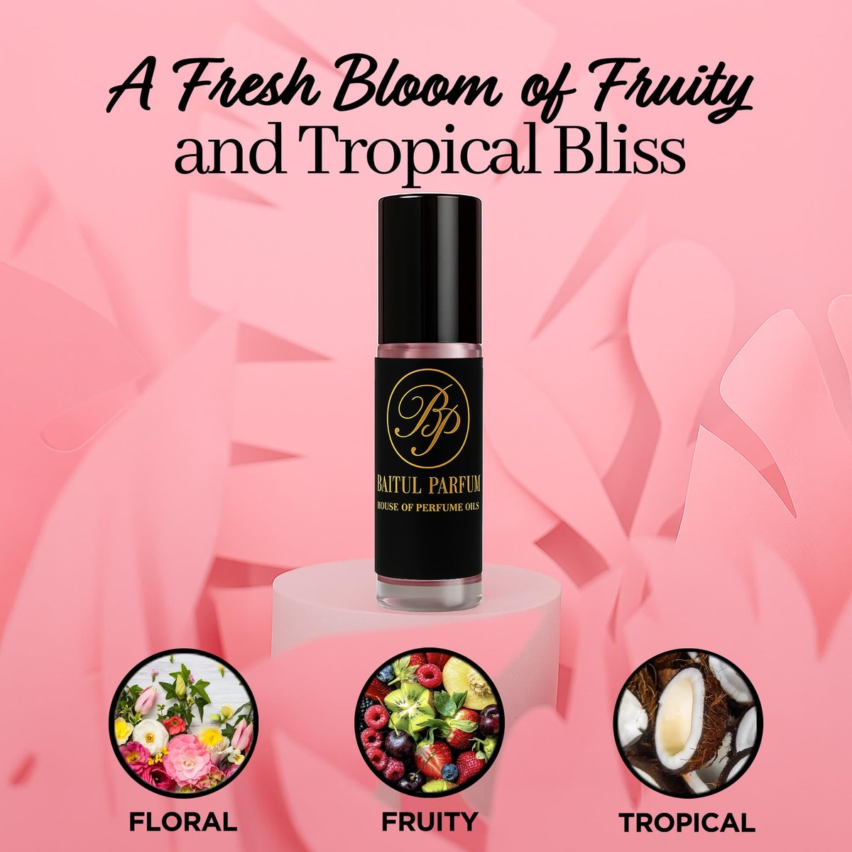 ASMARKET Comparable to Pink Sugar Alcohol-Free Fragrance - 8ml Travel Size Perfume Oil in Glass Bottle, Perfume Oil Roll On Rollerball for On the Go Use, Long Lasting Clean Scent 98% True-to-Scent - görsel 3