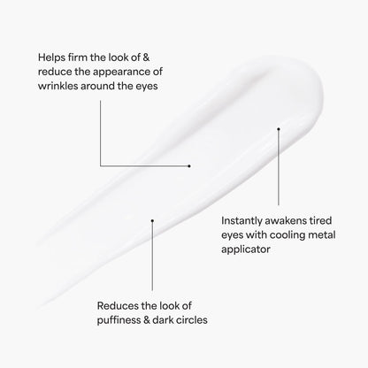 TULA Skin Care Instant De-Puff Eye Renewal Serum - Dark Circles Under Eye Treatment, Reduce Puffiness and Signs of Wrinkles, 0.5 fl oz Avelisse