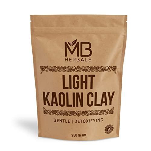MB Herbals Light Kaolin Clay 8.81 oz (250g) – Pure White Kaolin Clay Powder for Face Masks, Soaps & DIY Skincare - görsel 2