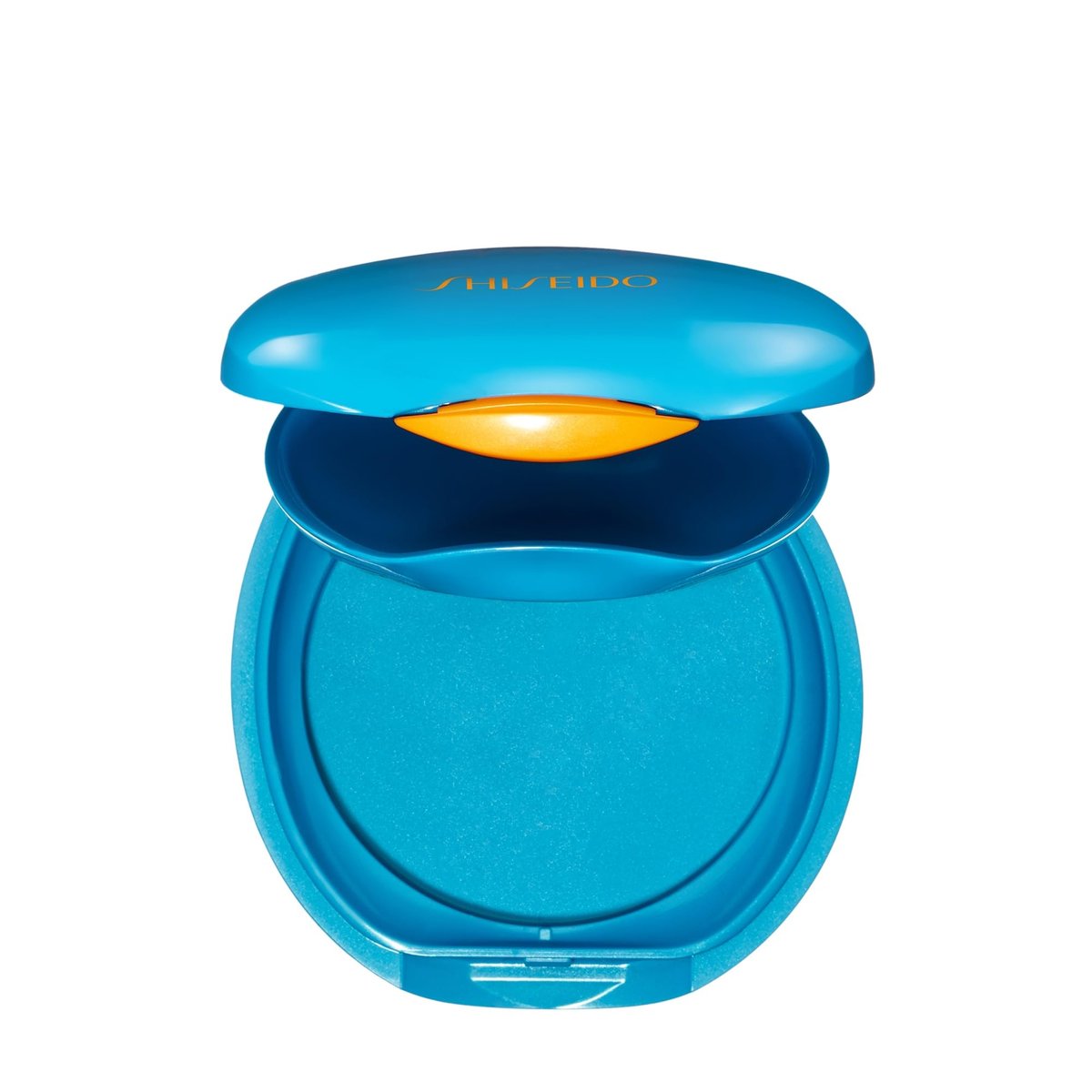 Shiseido Empty Small Makeup Case for UV Protective Foundation – Blue, 1 Count - görsel 1
