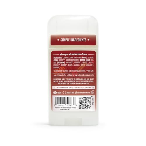 Humble Aluminum-Free Deodorant Stick - Sweet Orange & Cinnamon - Natural Long-Lasting Odor Control for Women & Men - görsel 13