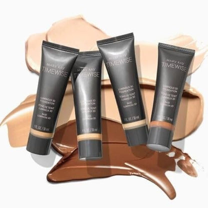 Mary Kay TimeWise Luminous 3D Foundation - Ivory N 160, 1 fl oz Avelisse