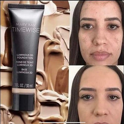 Mary Kay TimeWise Luminous 3D Foundation - Ivory N 160, 1 fl oz Avelisse