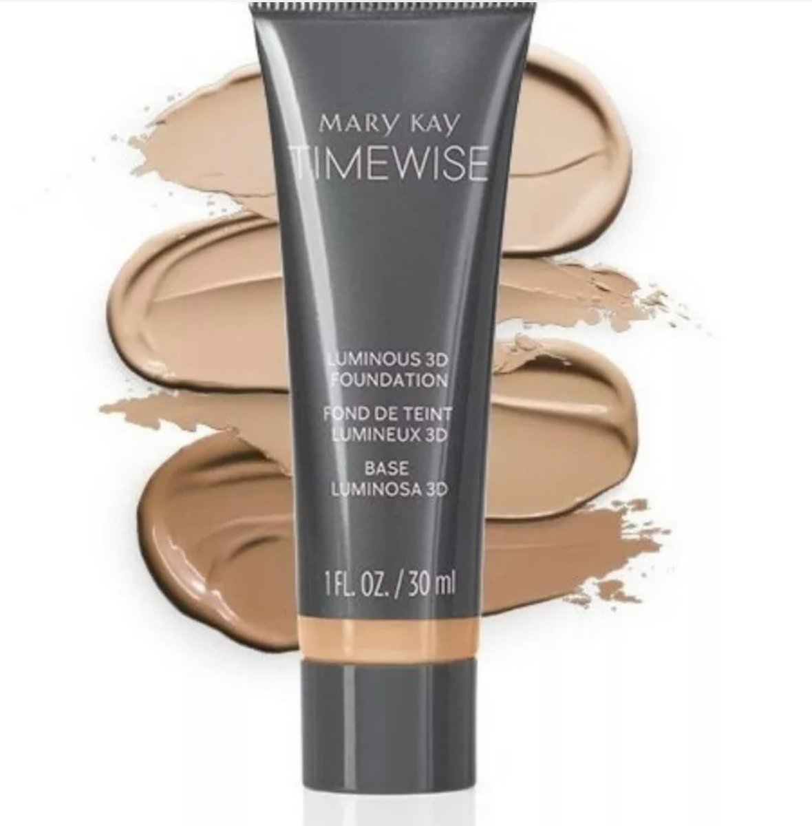 Mary Kay TimeWise Luminous 3D Foundation - Ivory N 160, 1 fl oz Avelisse