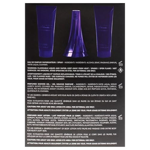 Silhouette Intimate by Christian Siriano for Women - 3 Pc Gift Set: Eau de Parfum, Body Lotion & Shower Gel Avelisse