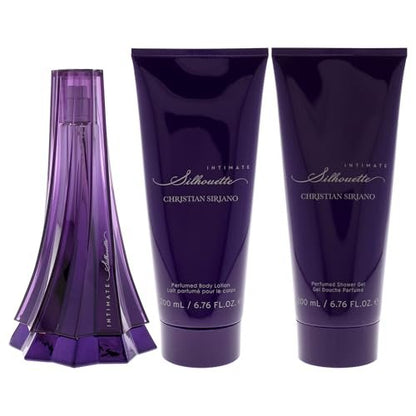 Silhouette Intimate by Christian Siriano for Women - 3 Pc Gift Set: Eau de Parfum, Body Lotion & Shower Gel Avelisse