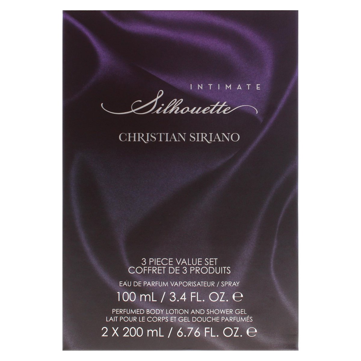 Silhouette Intimate by Christian Siriano for Women - 3 Pc Gift Set: Eau de Parfum, Body Lotion & Shower Gel Avelisse