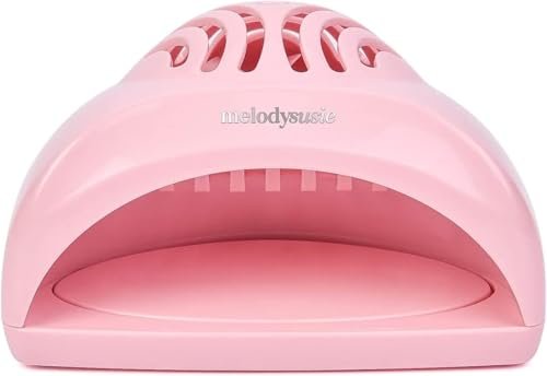 MelodySusie Portable Kids Nail Dryer - Mini Nail Fan for Water Based Nail Polish, Safe for Kids, Pink, 1 Count Avelisse