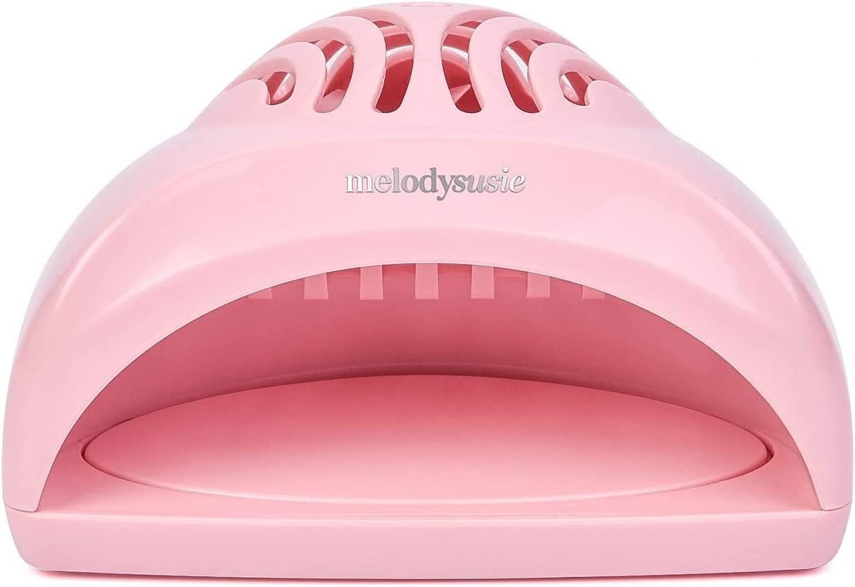 MelodySusie Portable Kids Nail Dryer - Mini Nail Fan for Water Based Nail Polish, Safe for Kids, Pink, 1 Count Avelisse