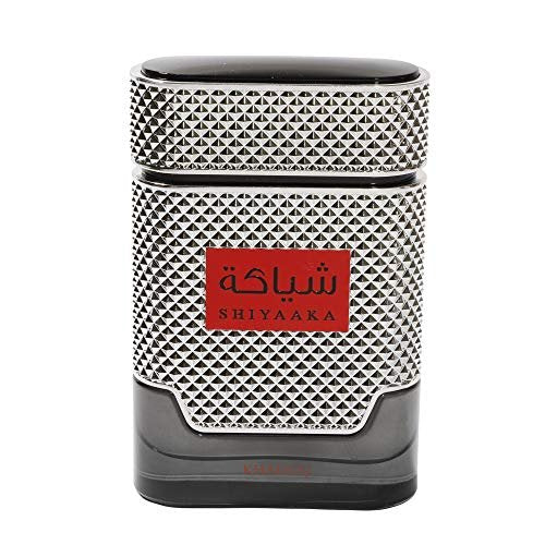 Khadlaj Shiyaaka Silver Eau de Parfum Spray for Men - 3.4 oz | Premium Long-Lasting Fragrance - görsel 4