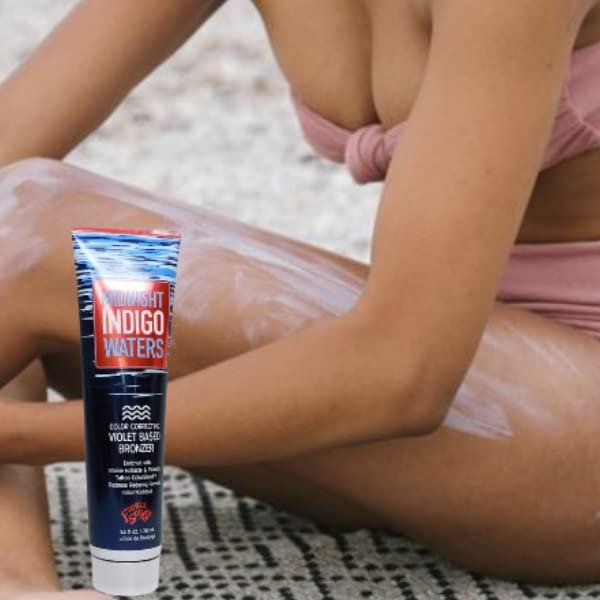 Fiesta Sun Midnight Indigo Waters Water Violet DHA Bronzer - 9.5oz - görsel 3
