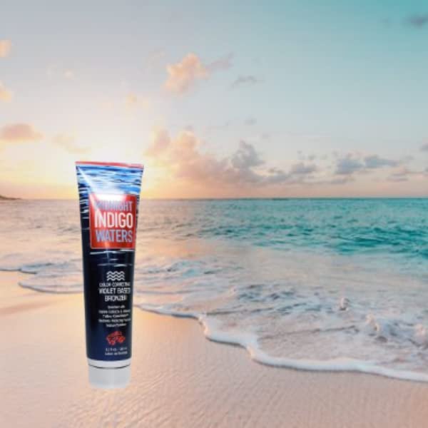 Fiesta Sun Midnight Indigo Waters Water Violet DHA Bronzer - 9.5oz - görsel 6