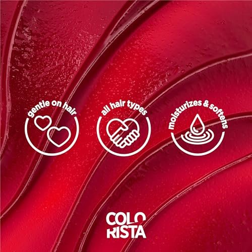 L'Oreal Paris Colorista Semi Permanent Hair Color for Bleached or Blonde Hair - Bright Red, 1 Count - görsel 7