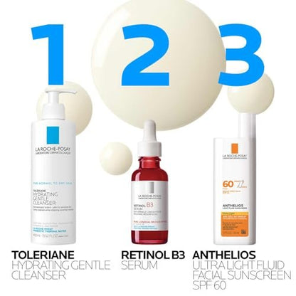 La Roche-Posay Pure Retinol Face Serum with Vitamin B3 - Anti-Aging Serum for Lines, Wrinkles & Sun Damage, 1.0 Fl Oz Avelisse