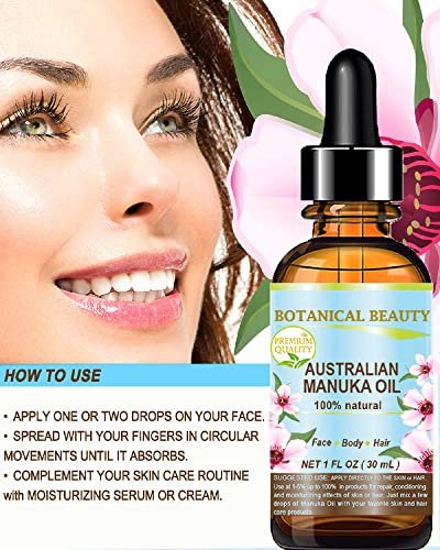 Botanical Beauty MANUKA OIL Wild Growth Raw 100% Natural Virgin Unrefined Cold Pressed Carrier Oil for Skin, Face, Hair, Lip and Nail Care Anti-Aging 0.5 Fl Oz - 15 ml Avelisse