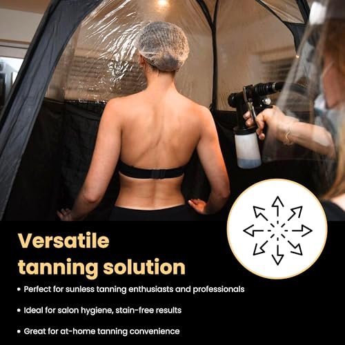 Kobbtan Spray Tan Feet Pads – Disposable Non-Slip Foot Protectors for Spray Tanning, 25 Pairs Avelisse